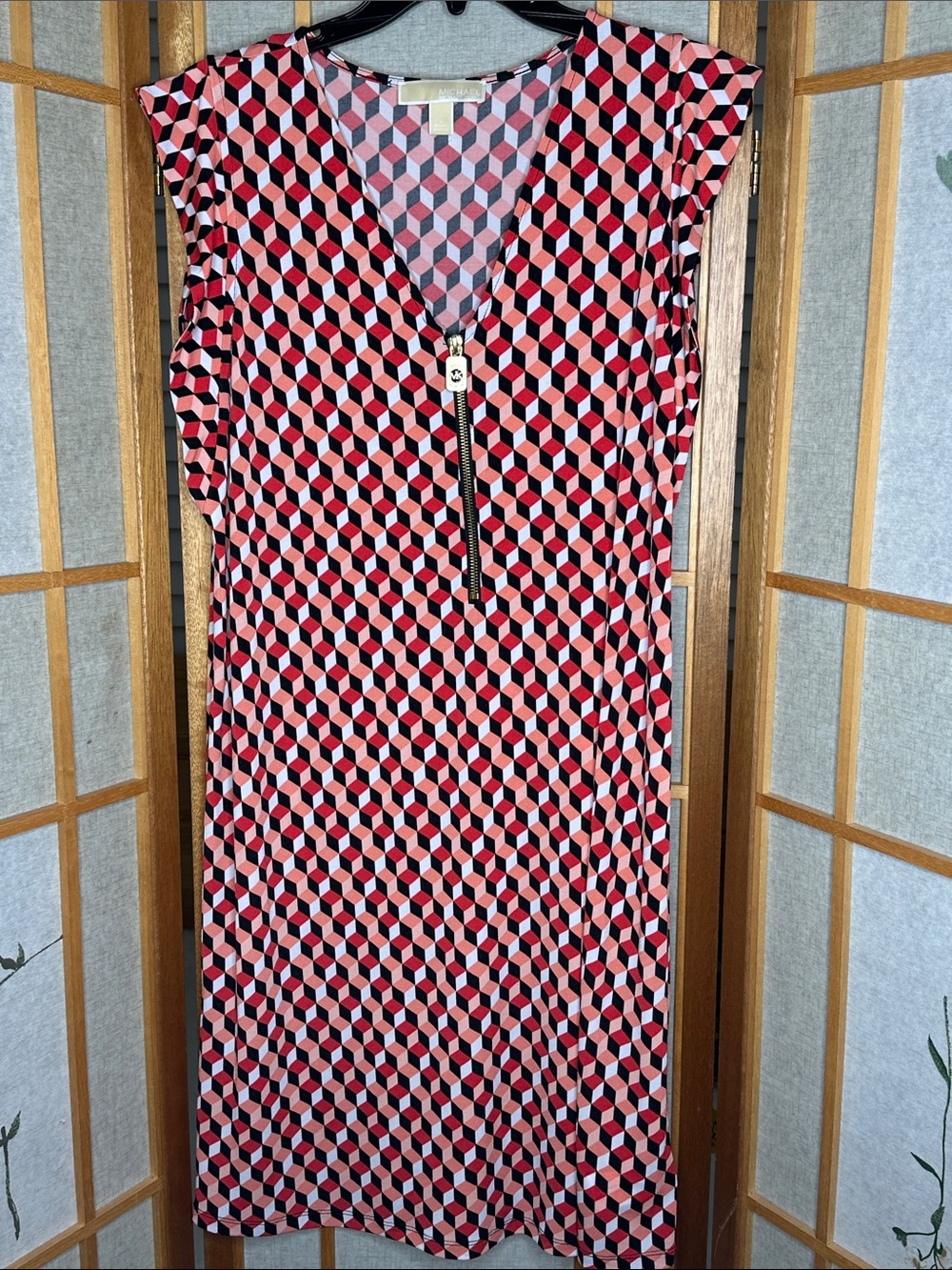 MICHAEL Michael Kors geometric print dress Size Large